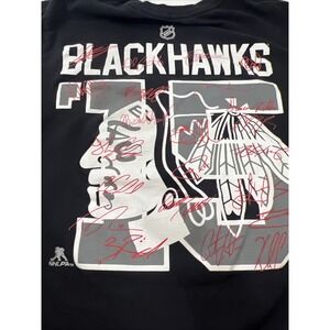 Reebok NHL Chicago‎ Blackhawks Stanley Cup Champions 2015 T Shirt Size M